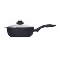 photo xd non-stick frying pan 24 cm - 3 l with glass lid - induction 2